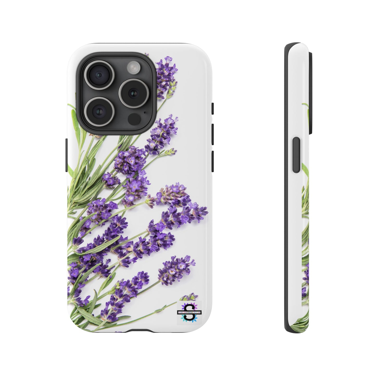 Lavender Print Hard Phone Cover, Mobile case