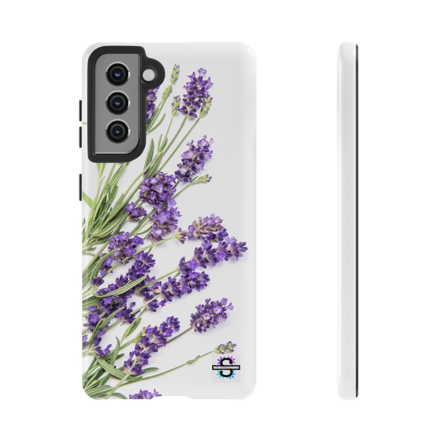 Lavender Print Hard Phone Cover, Mobile case