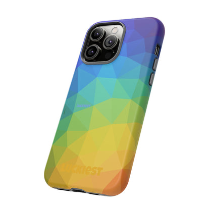 Chromatic Geometric Phone Cover | Mobile Cover  | Luckiest person alive subliminal
