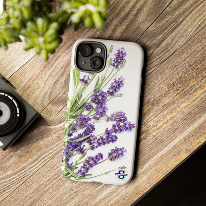 Lavender Print Hard Phone Cover, Mobile case