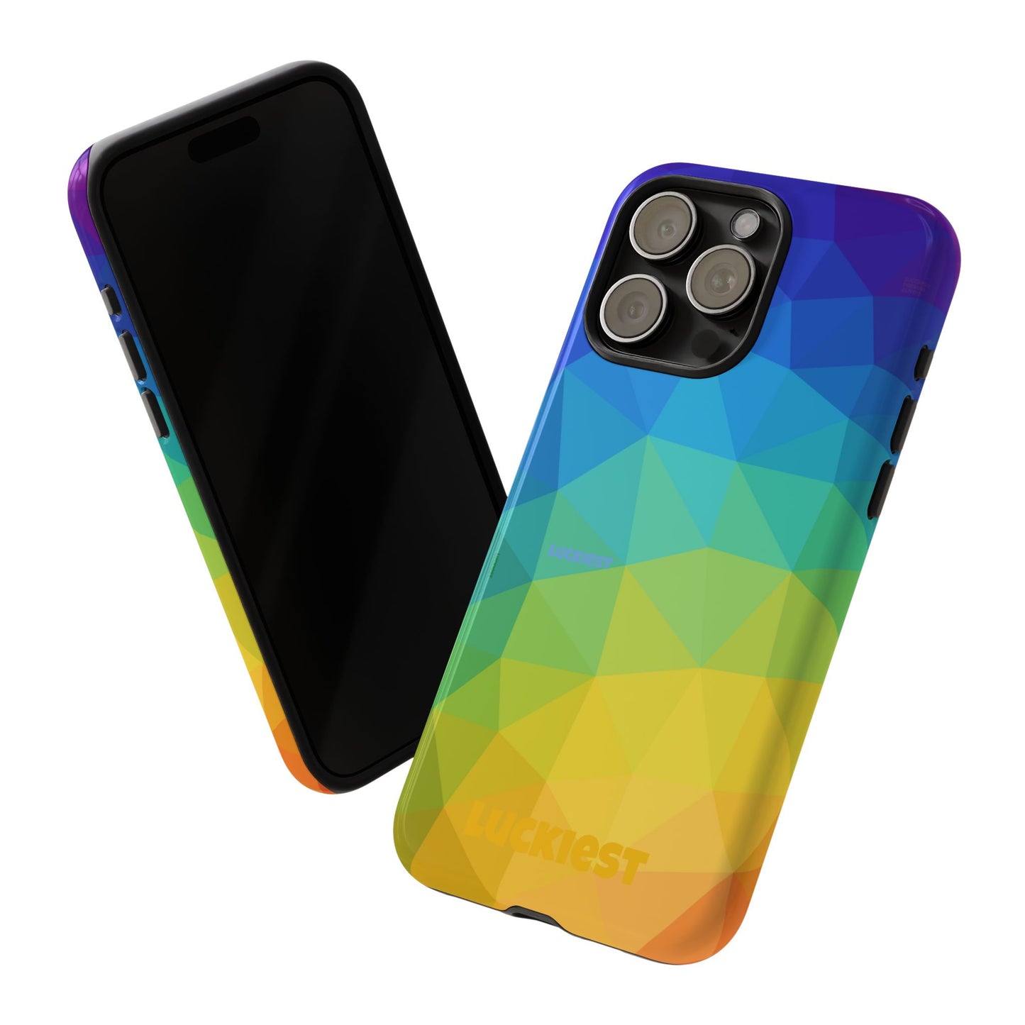 Chromatic Geometric Phone Cover | Mobile Cover  | Luckiest person alive subliminal