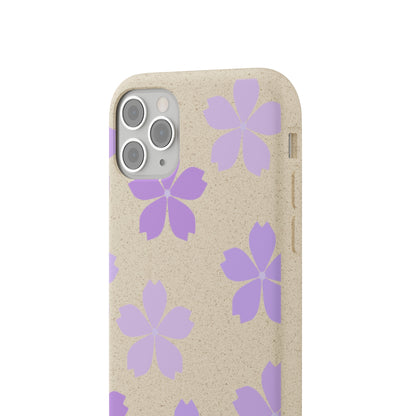 Eco friendly Purple Lavender Floral Design Phone case