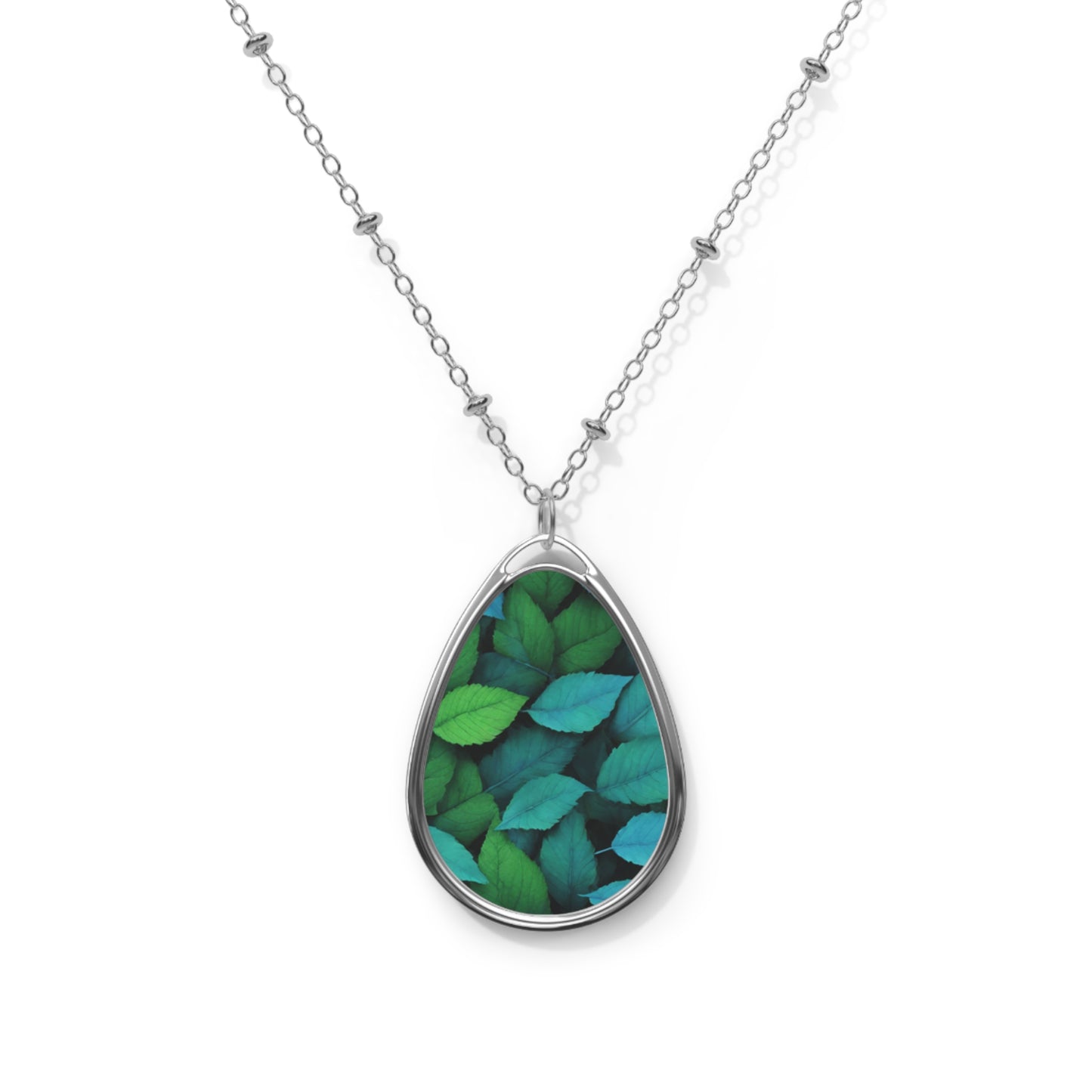 Tranquil Foliage Serenity Leaves Pendant- Timeless Elegance and Mesmerising Design Necklace | Neckpiece
