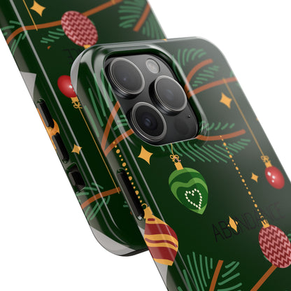 Cute Christmas print Mobile cover | Subliminal messaging to attract abundance| Manifest Abundance