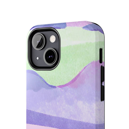 Vibrant Defenders: Amazing Pink Green Purple Blue Tough Phone Case | Mobile covers
