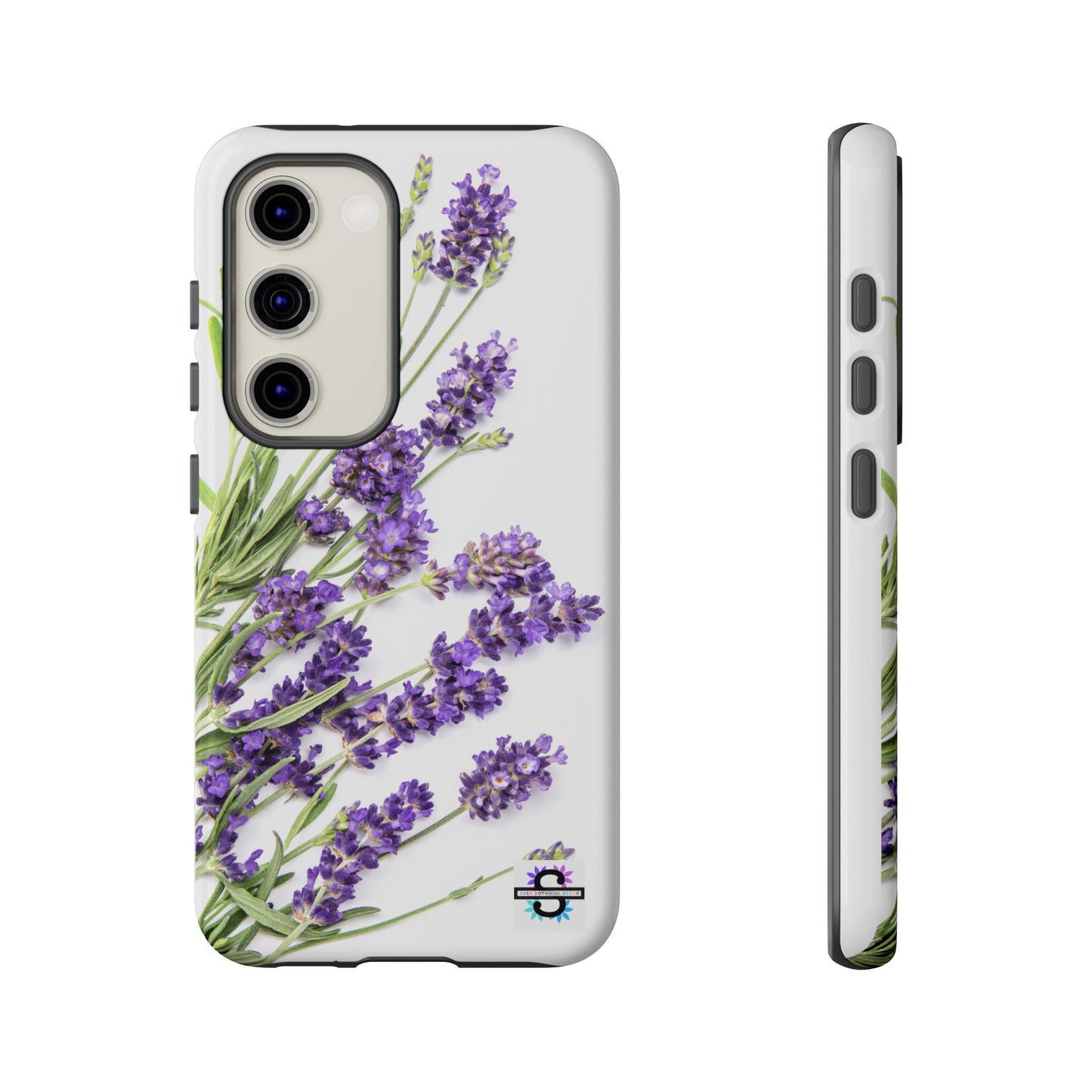 Lavender Print Hard Phone Cover, Mobile case