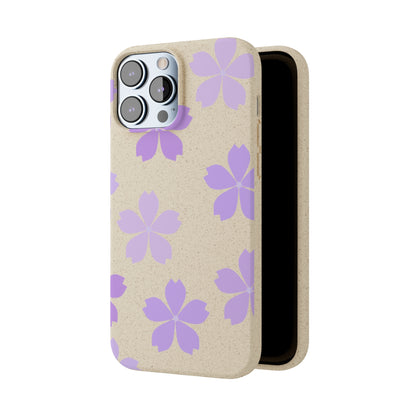 Eco friendly Purple Lavender Floral Design Phone case