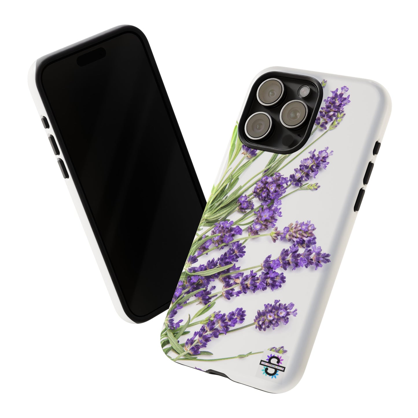 Lavender Print Hard Phone Cover, Mobile case