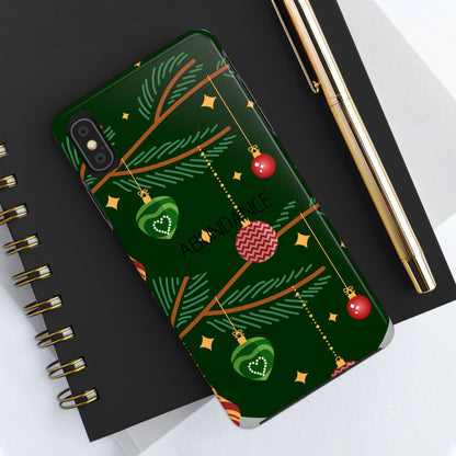 Cute Christmas print Mobile cover | Subliminal messaging to attract abundance| Manifest Abundance