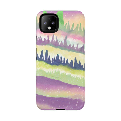 Limited Edition | Subliminals for good grades | Beautiful Abstract Landscape Phone Case – Nature Design Mobile Cover with Dual Protection
