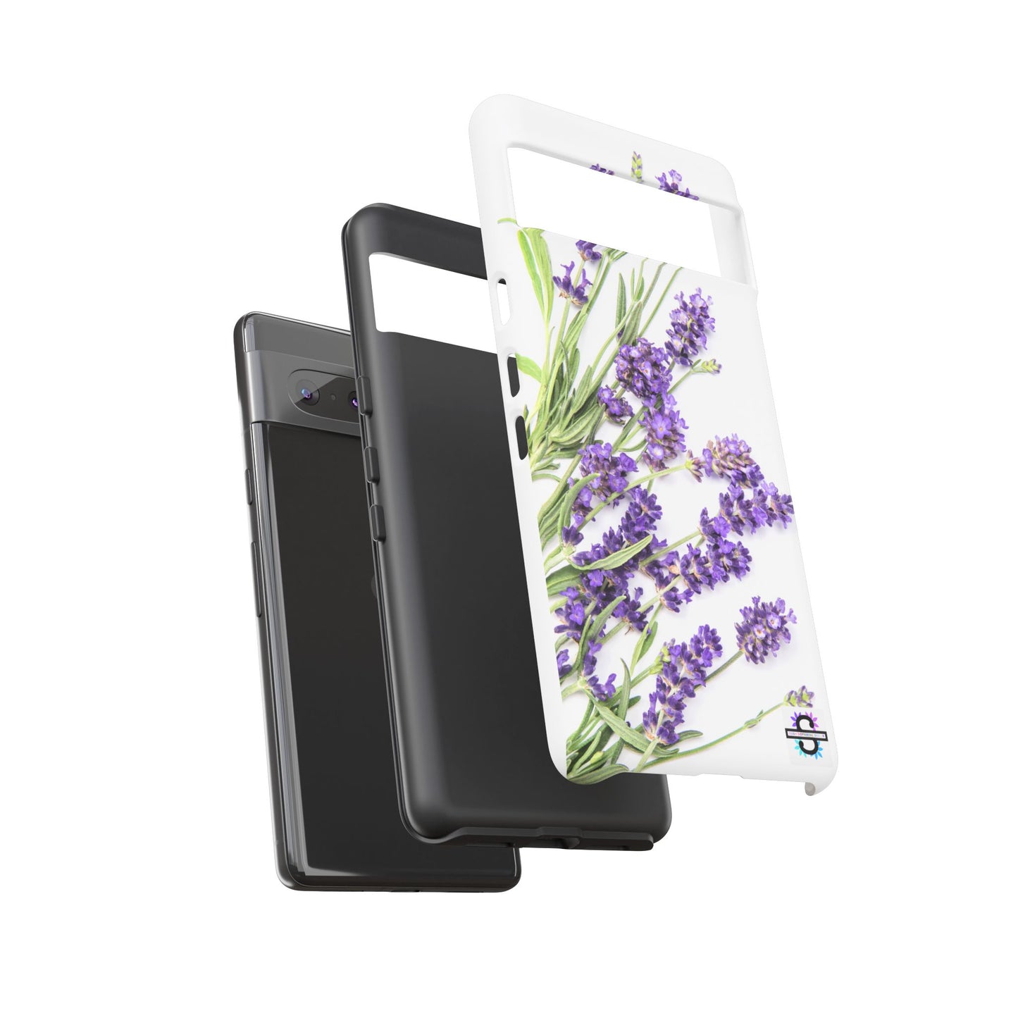 Lavender Print Hard Phone Cover, Mobile case