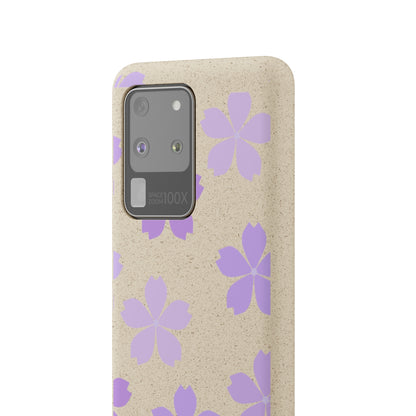 Eco friendly Purple Lavender Floral Design Phone case