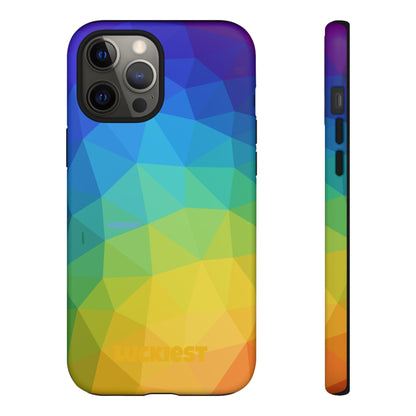Chromatic Geometric Phone Cover | Mobile Cover  | Luckiest person alive subliminal