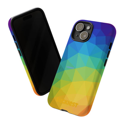 Chromatic Geometric Phone Cover | Mobile Cover  | Luckiest person alive subliminal