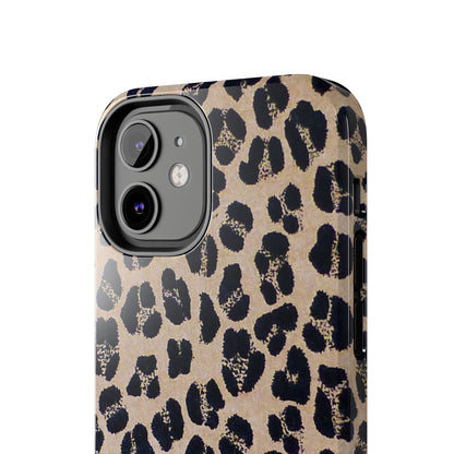 Black and Brown Mobile Cover, Leopard Print, Stylish Mobile Case, Accessories