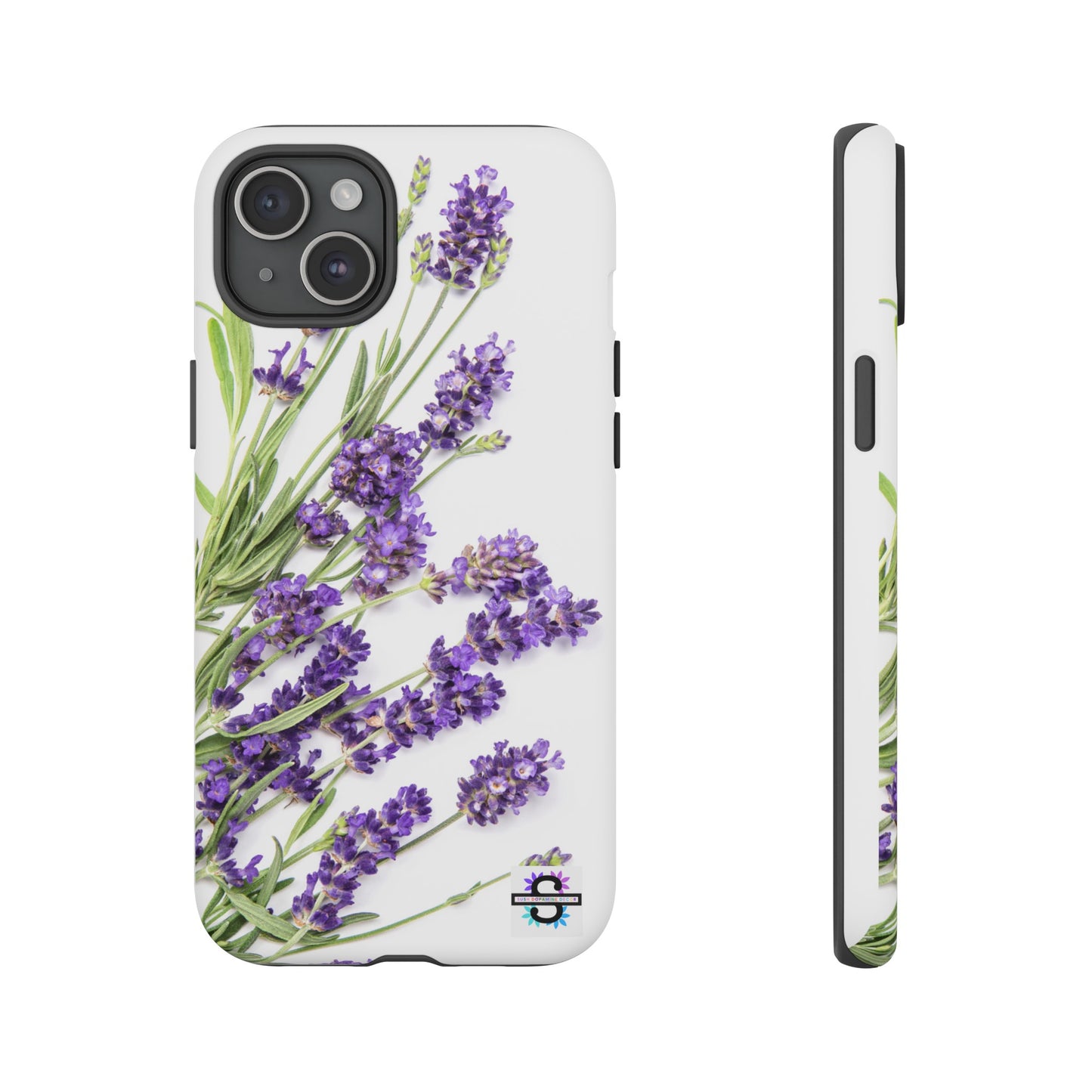 Lavender Print Hard Phone Cover, Mobile case