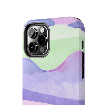 Vibrant Defenders: Amazing Pink Green Purple Blue Tough Phone Case | Mobile covers