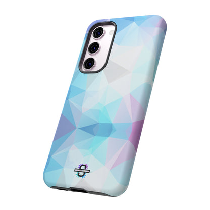 Geometric Blue Phone Cover