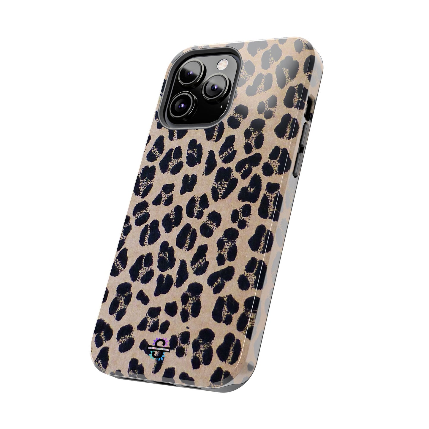 Black and Brown Mobile Cover, Leopard Print, Stylish Mobile Case, Accessories