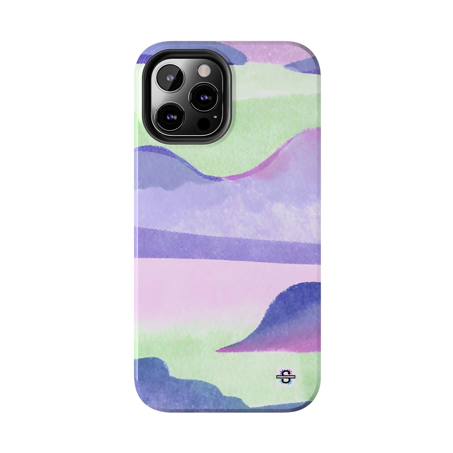 Vibrant Defenders: Amazing Pink Green Purple Blue Tough Phone Case | Mobile covers