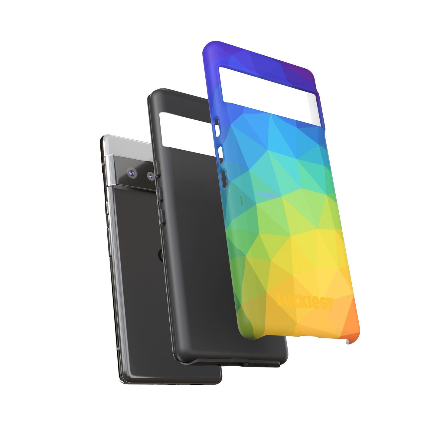 Chromatic Geometric Phone Cover | Mobile Cover  | Luckiest person alive subliminal