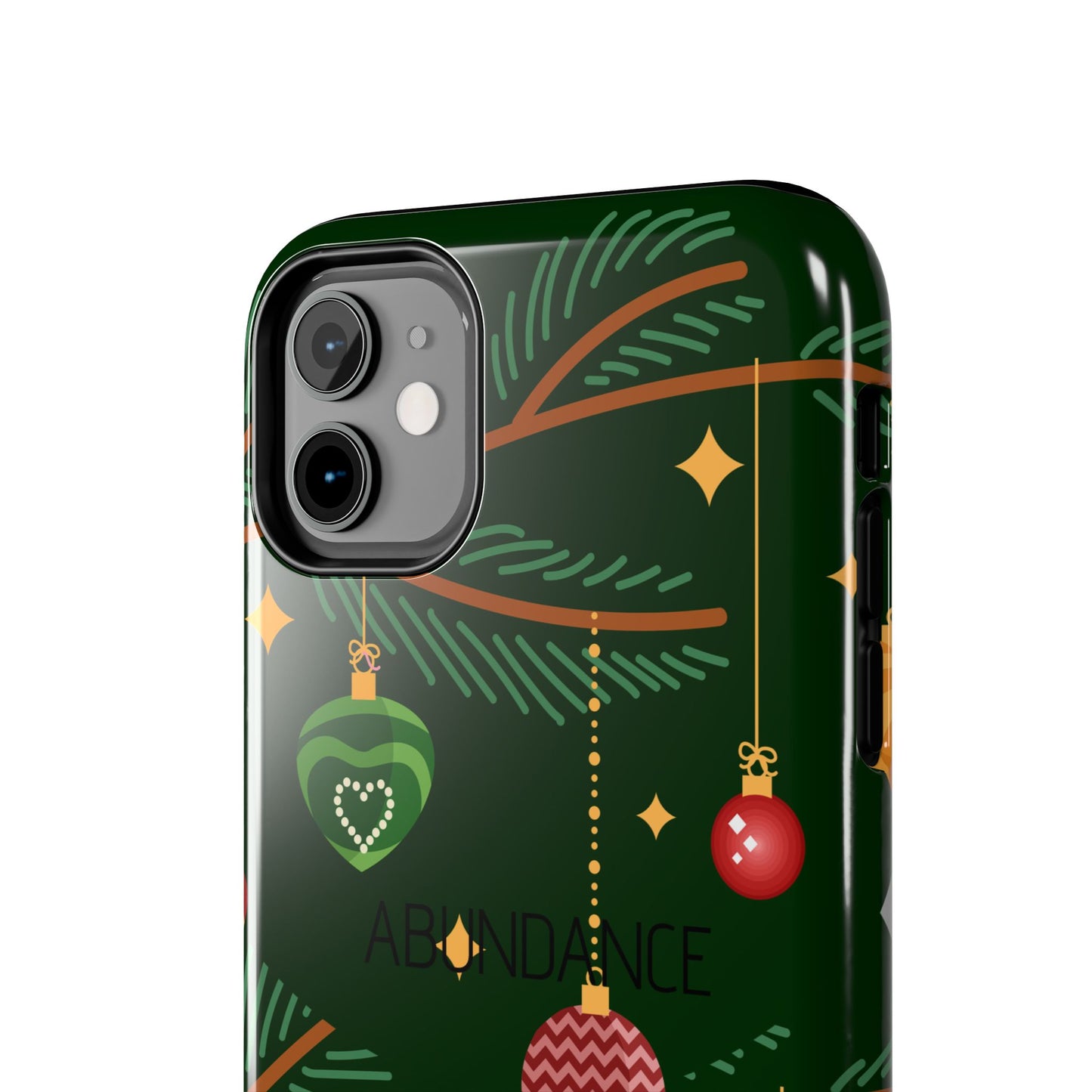 Cute Christmas print Mobile cover | Subliminal messaging to attract abundance| Manifest Abundance