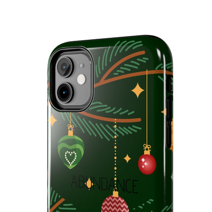 Cute Christmas print Mobile cover | Subliminal messaging to attract abundance| Manifest Abundance