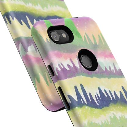 Limited Edition | Subliminals for good grades | Beautiful Abstract Landscape Phone Case – Nature Design Mobile Cover with Dual Protection