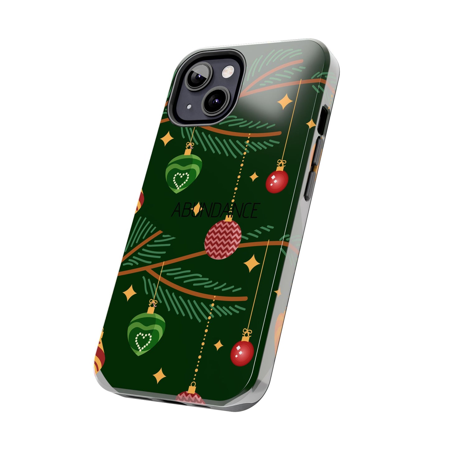 Cute Christmas print Mobile cover | Subliminal messaging to attract abundance| Manifest Abundance