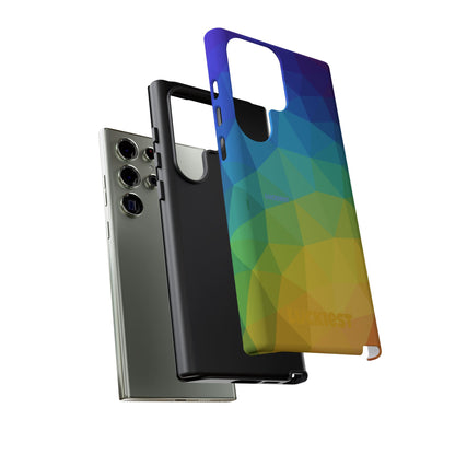 Chromatic Geometric Phone Cover | Mobile Cover  | Luckiest person alive subliminal