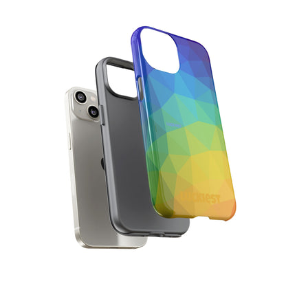 Chromatic Geometric Phone Cover | Mobile Cover  | Luckiest person alive subliminal