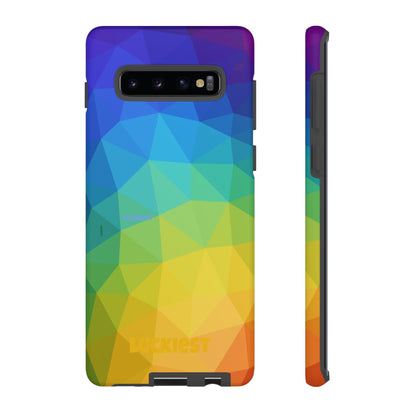 Chromatic Geometric Phone Cover | Mobile Cover  | Luckiest person alive subliminal