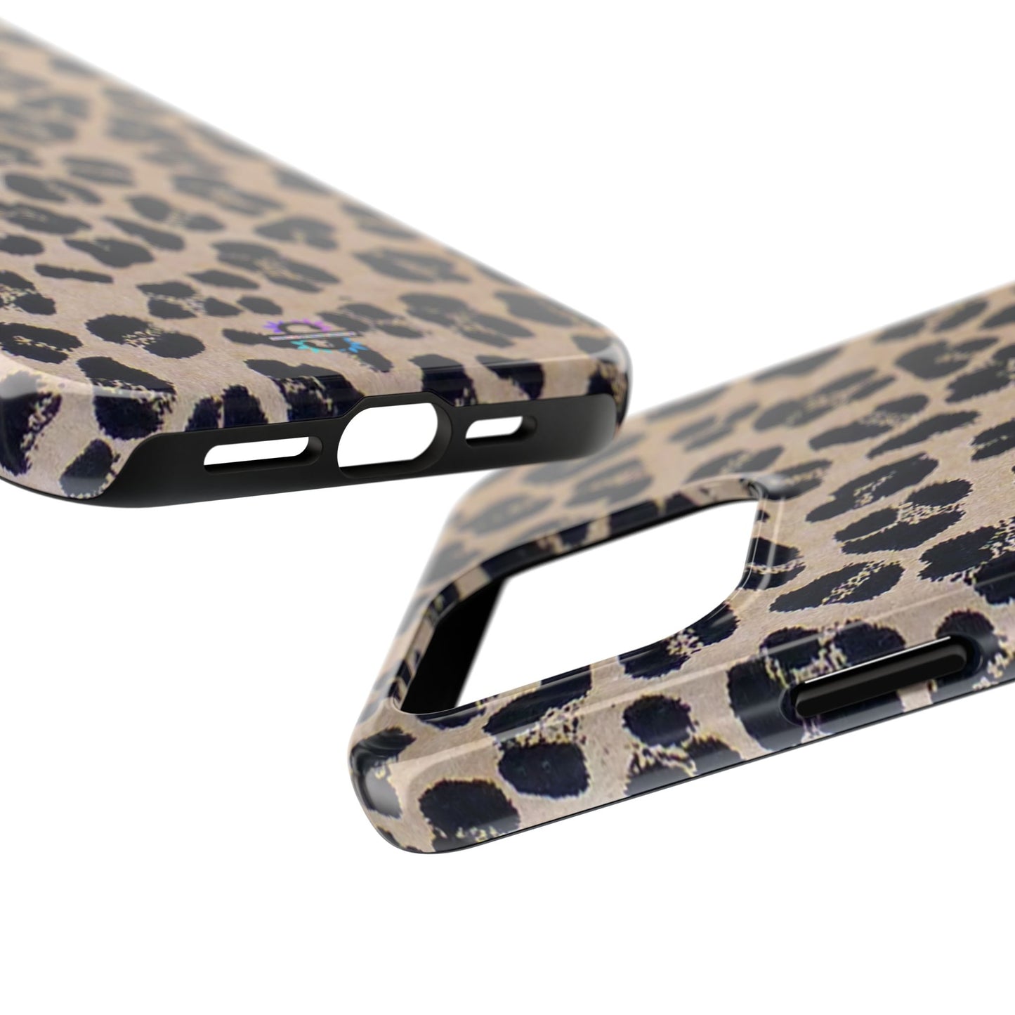 Black and Brown Mobile Cover, Leopard Print, Stylish Mobile Case, Accessories