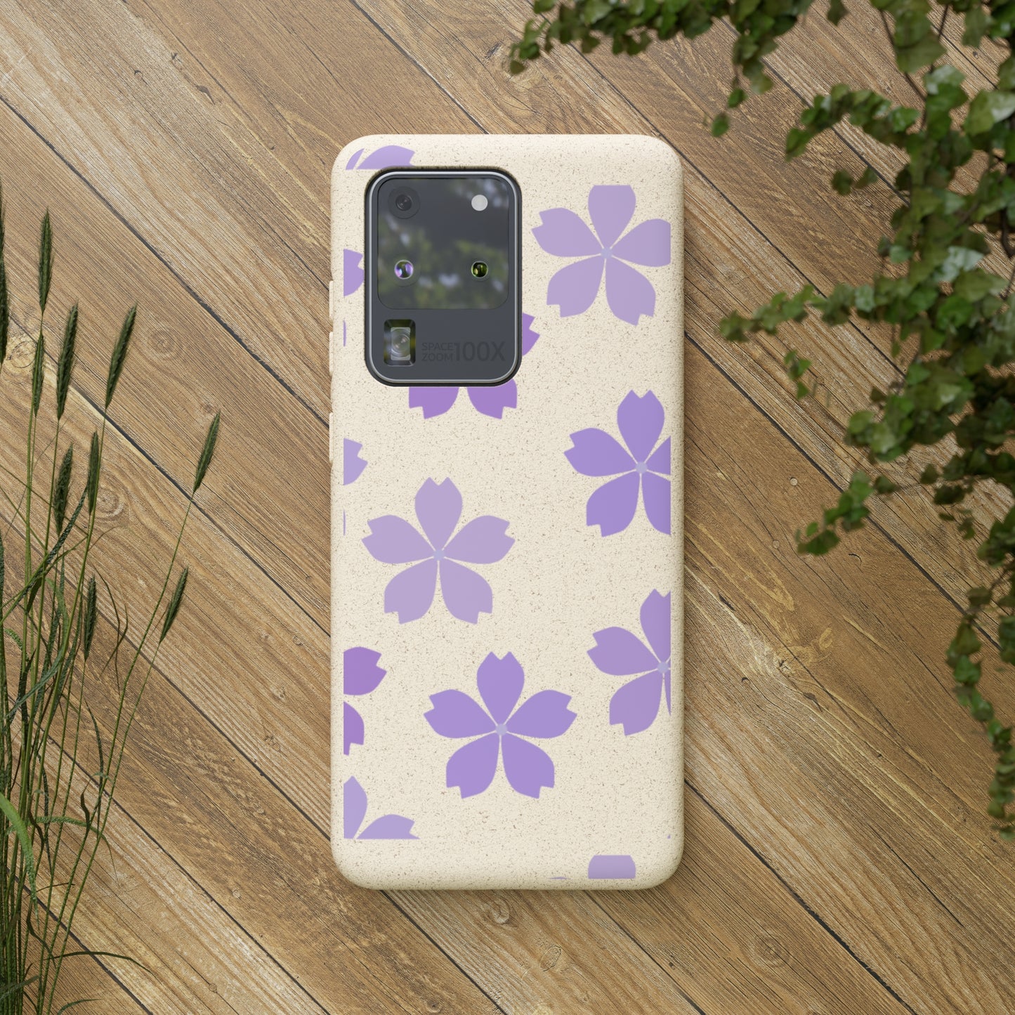 Eco friendly Purple Lavender Floral Design Phone case