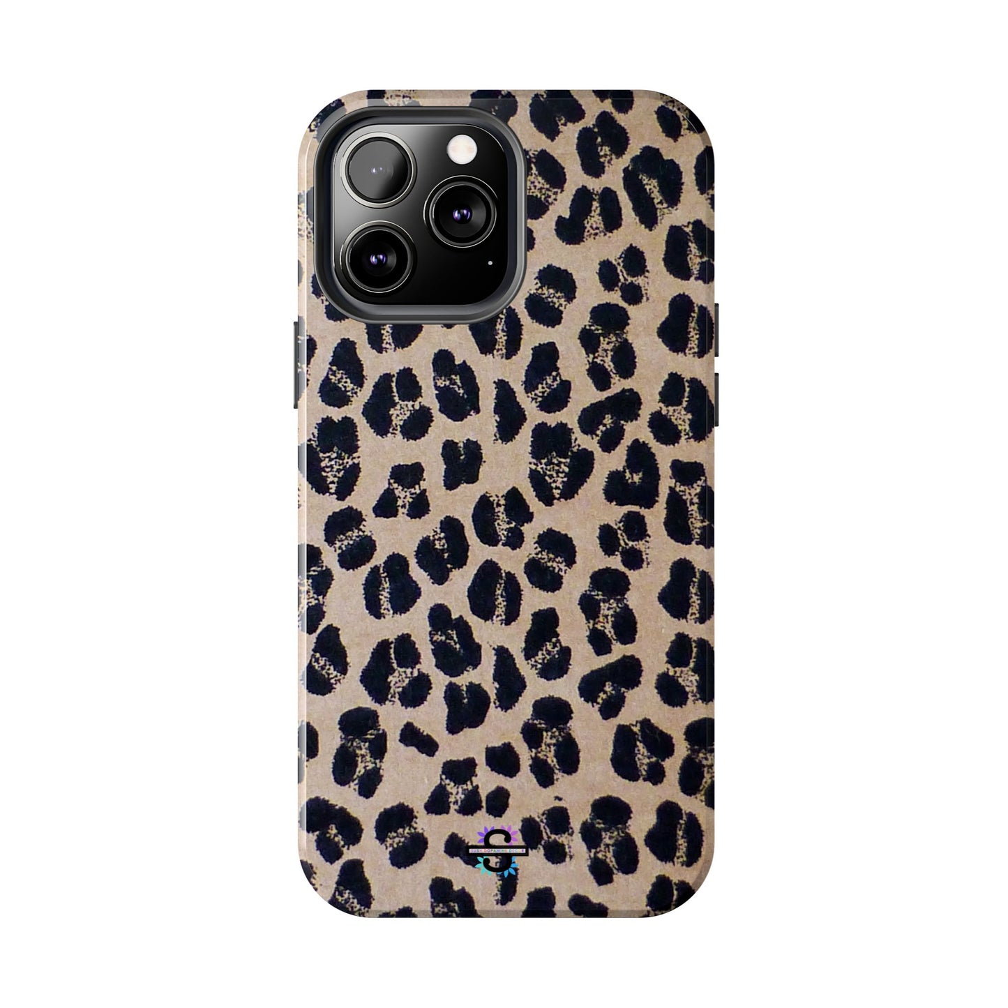 Black and Brown Mobile Cover, Leopard Print, Stylish Mobile Case, Accessories
