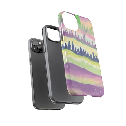 Limited Edition | Subliminals for good grades | Beautiful Abstract Landscape Phone Case – Nature Design Mobile Cover with Dual Protection