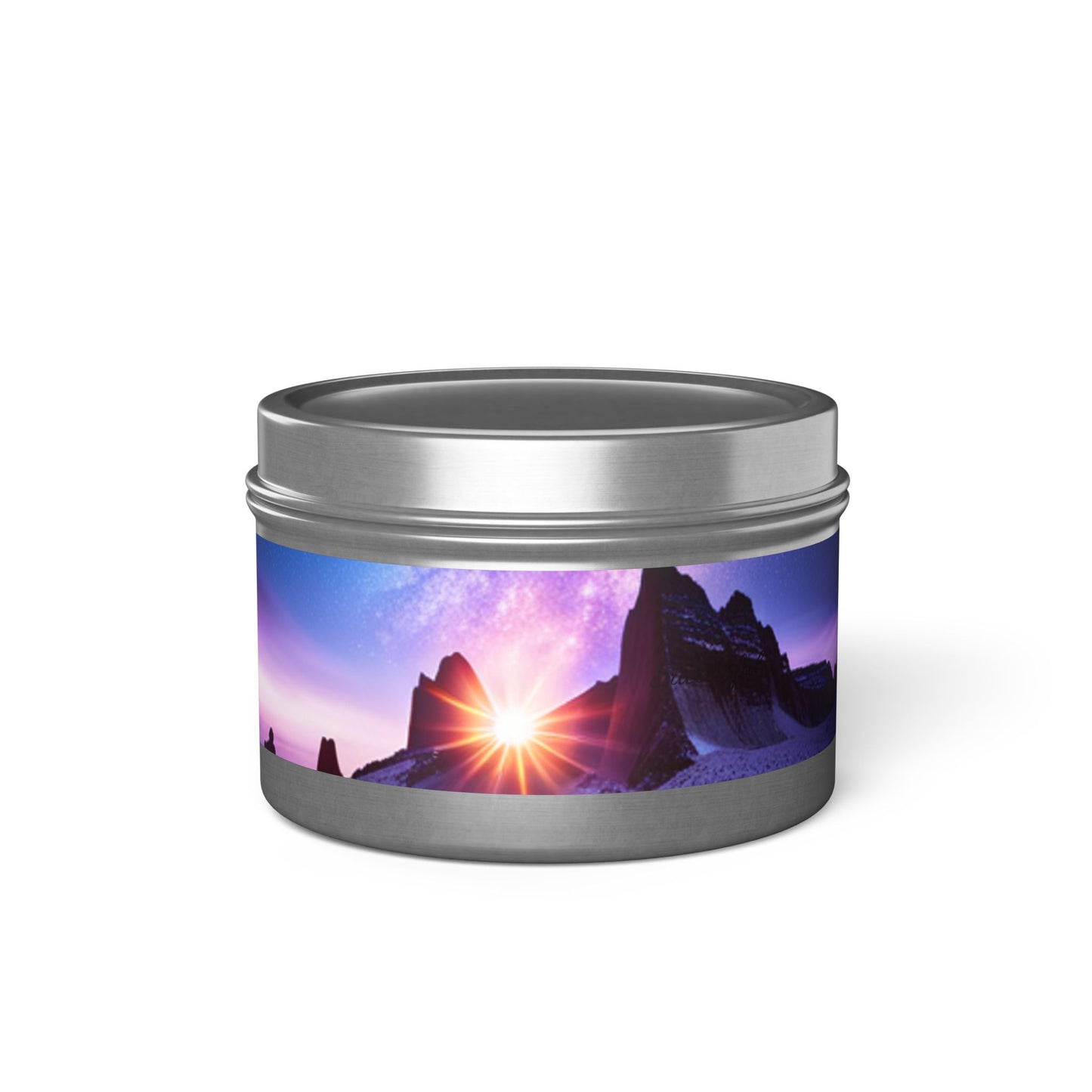 Scented Bliss: Hand-Poured Tin Candles, Success subliminal messaging, Attract Abundance