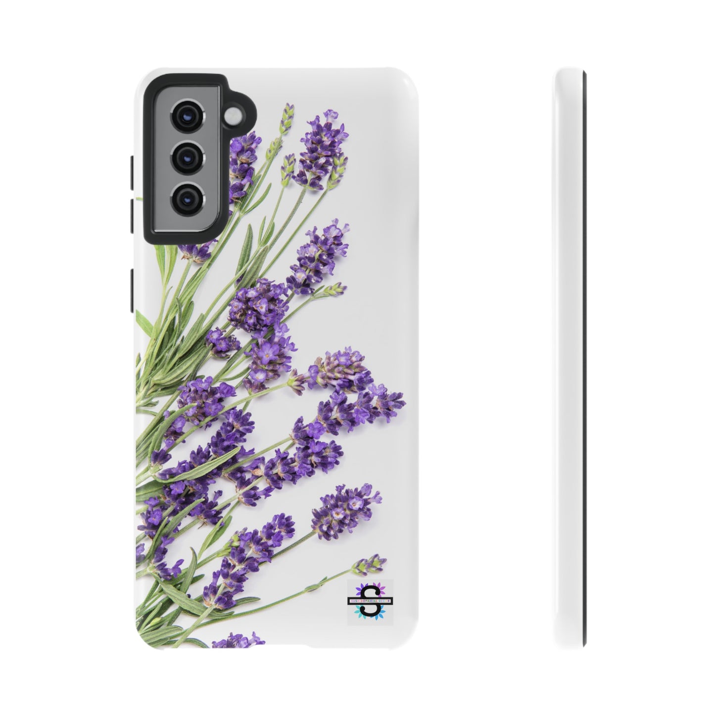 Lavender Print Hard Phone Cover, Mobile case