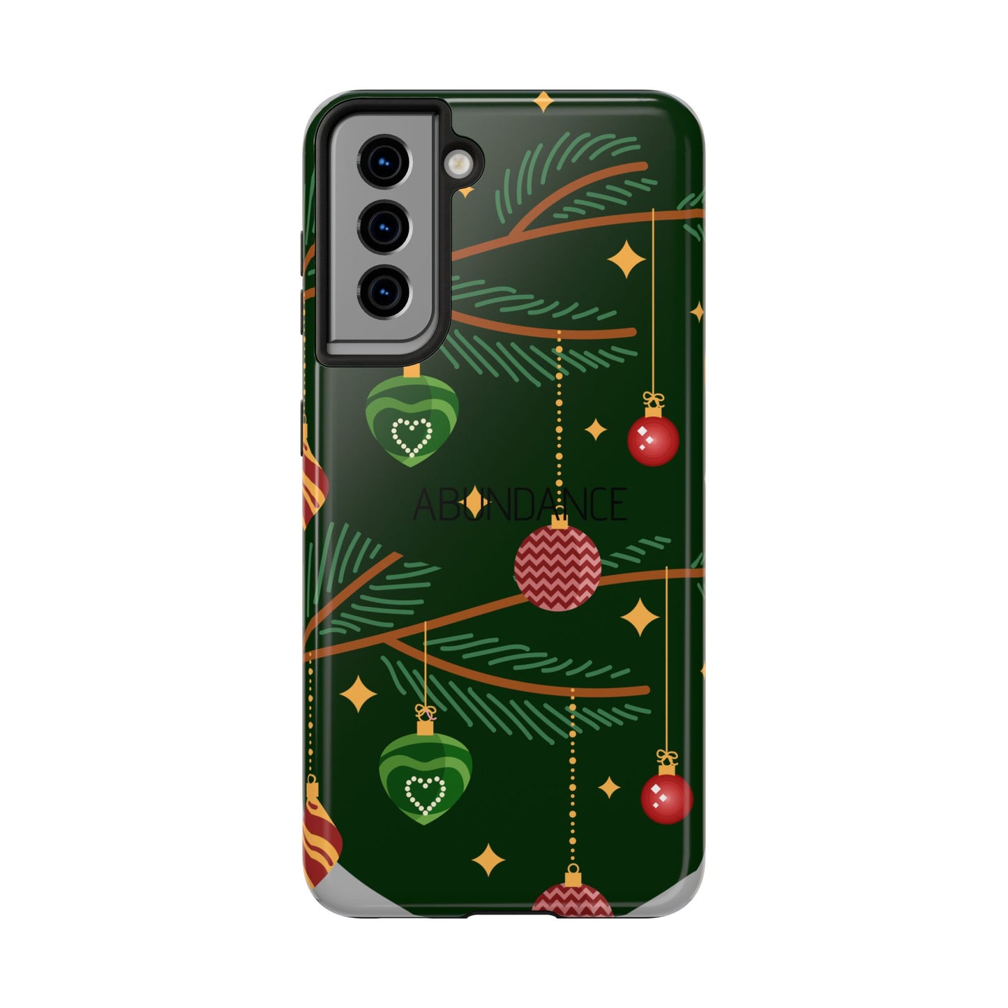 Cute Christmas print Mobile cover | Subliminal messaging to attract abundance| Manifest Abundance