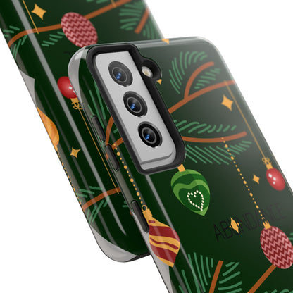 Cute Christmas print Mobile cover | Subliminal messaging to attract abundance| Manifest Abundance