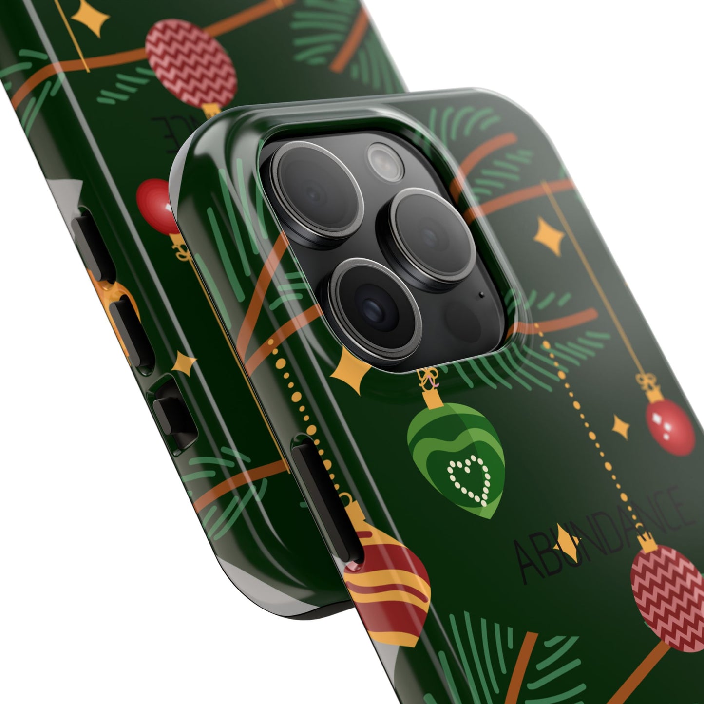 Cute Christmas print Mobile cover | Subliminal messaging to attract abundance| Manifest Abundance