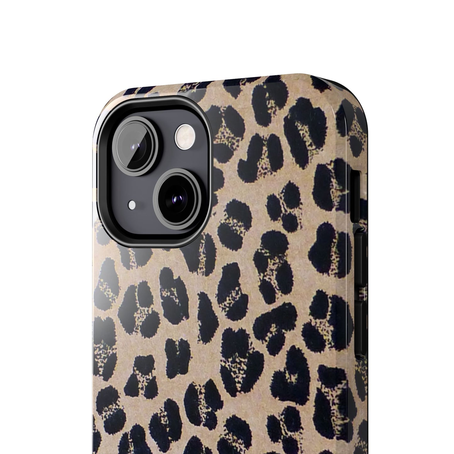 Black and Brown Mobile Cover, Leopard Print, Stylish Mobile Case, Accessories