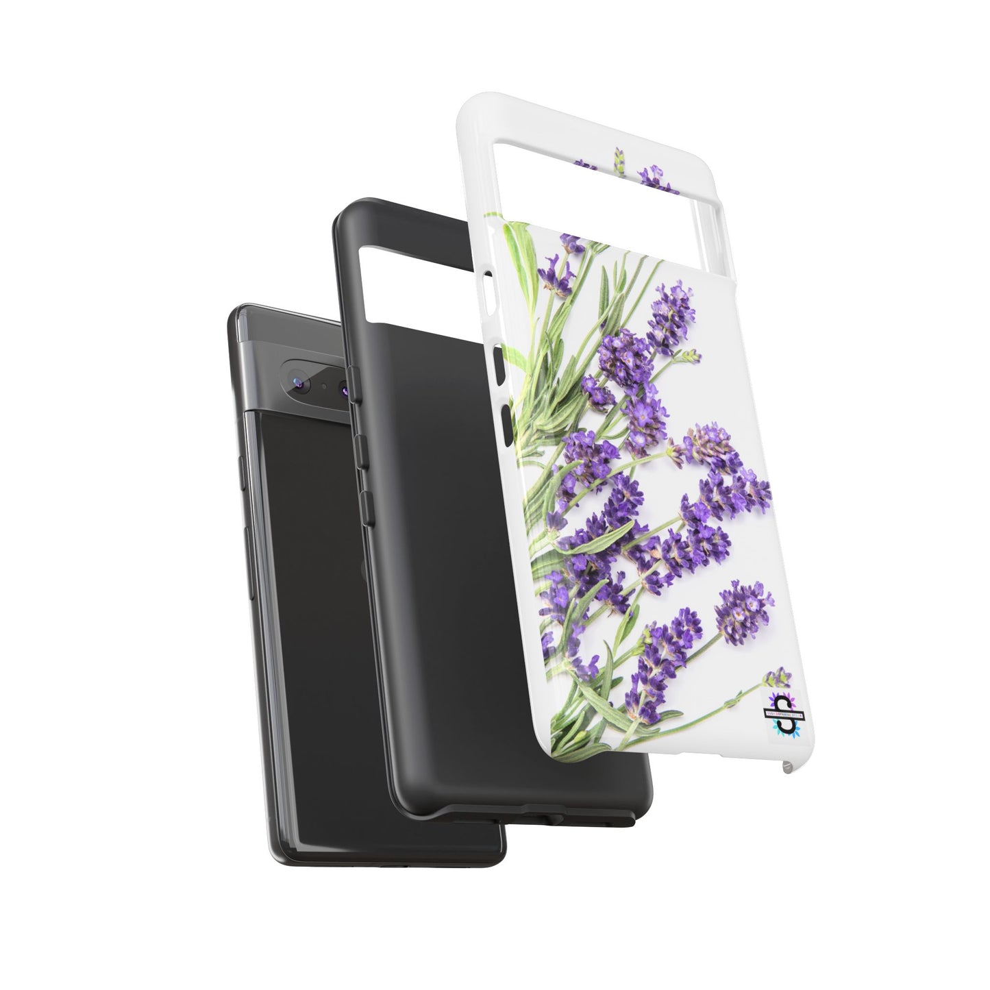 Lavender Print Hard Phone Cover, Mobile case
