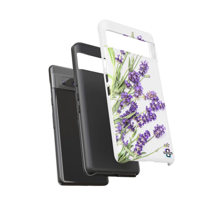 Lavender Print Hard Phone Cover, Mobile case