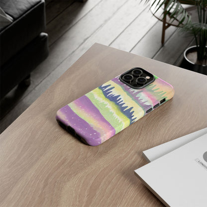 Limited Edition | Subliminals for good grades | Beautiful Abstract Landscape Phone Case – Nature Design Mobile Cover with Dual Protection