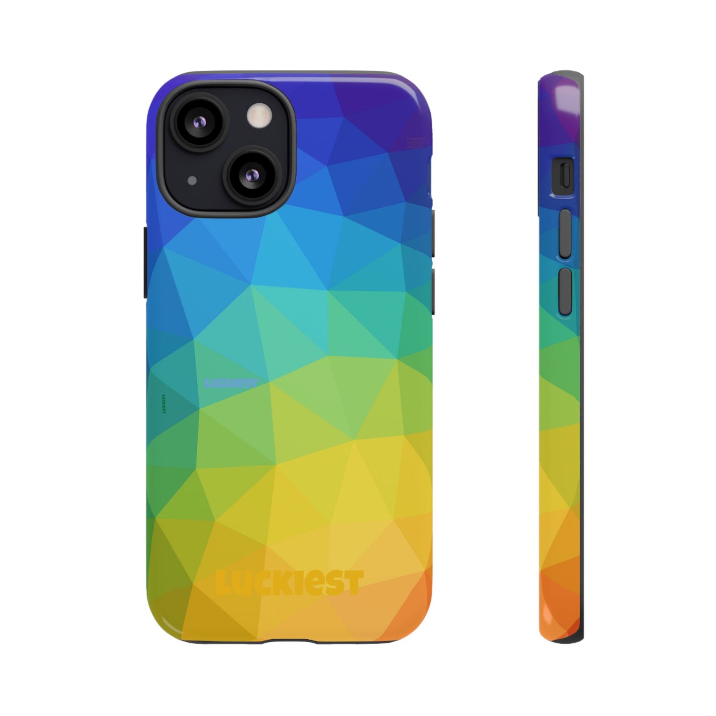 Chromatic Geometric Phone Cover | Mobile Cover  | Luckiest person alive subliminal