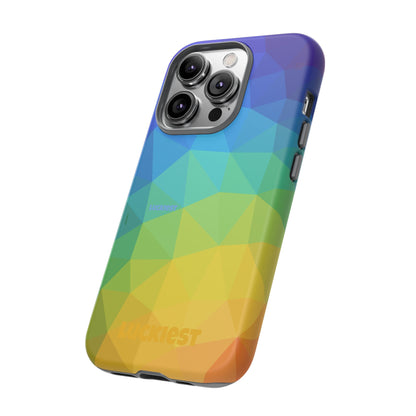Chromatic Geometric Phone Cover | Mobile Cover  | Luckiest person alive subliminal