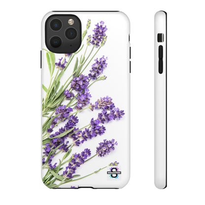 Lavender Print Hard Phone Cover, Mobile case