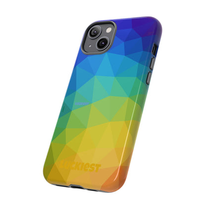 Chromatic Geometric Phone Cover | Mobile Cover  | Luckiest person alive subliminal