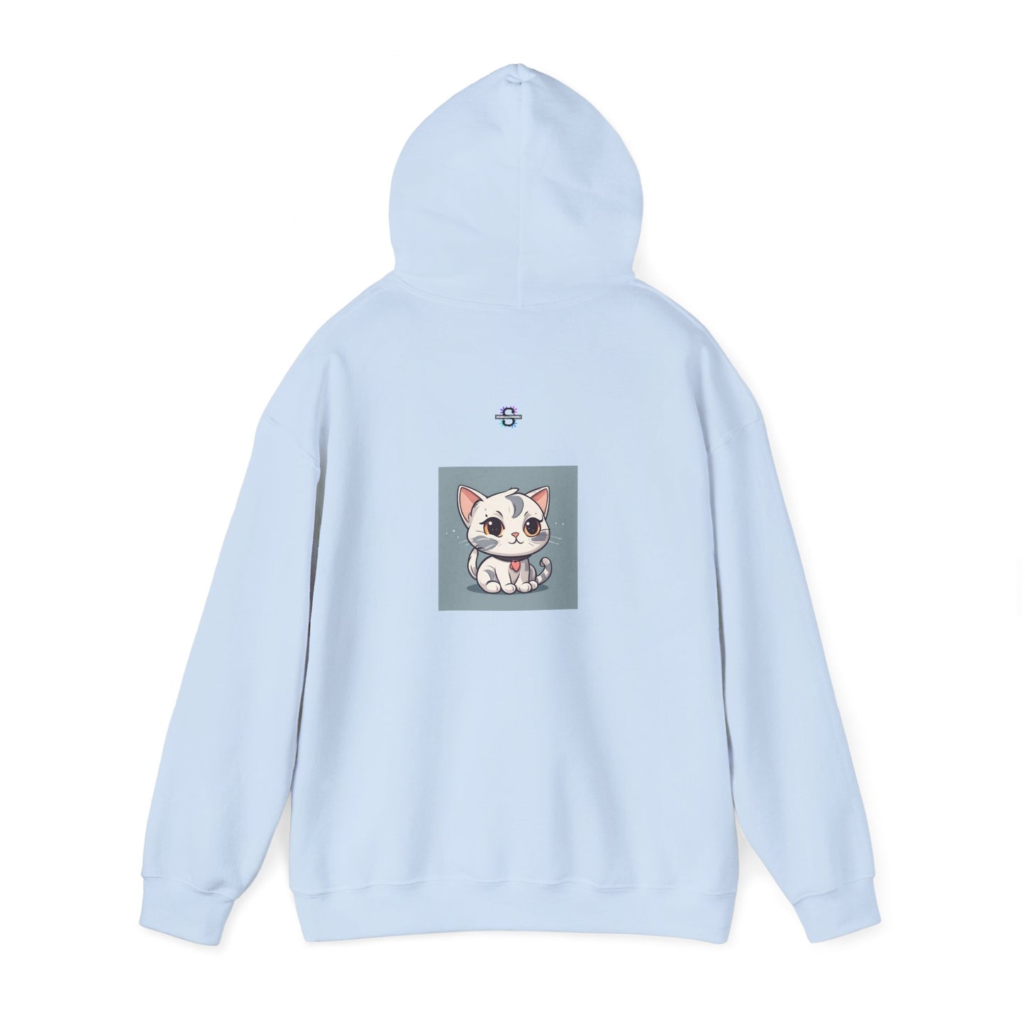 Unisex Heavy Blend™ Hooded Sweatshirt – Cute Cat Hoodie | Unstoppable | Powerful Subliminal | Cat Energy | Success Subliminal